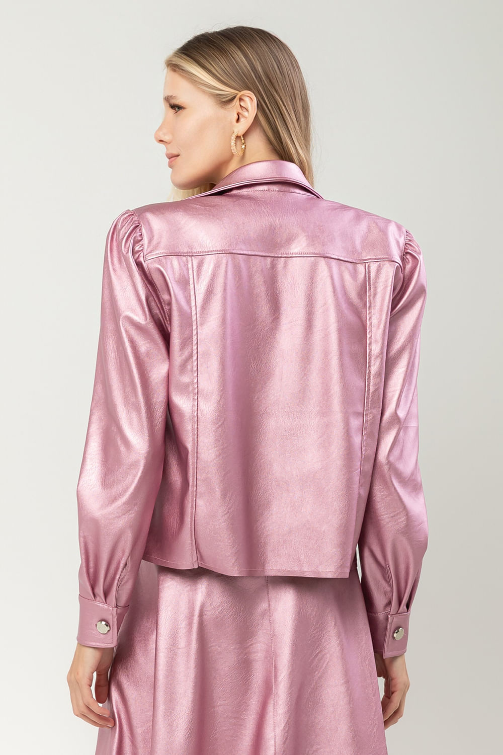 Hidrogênio - PINK METALLIC JACKET - 19686021