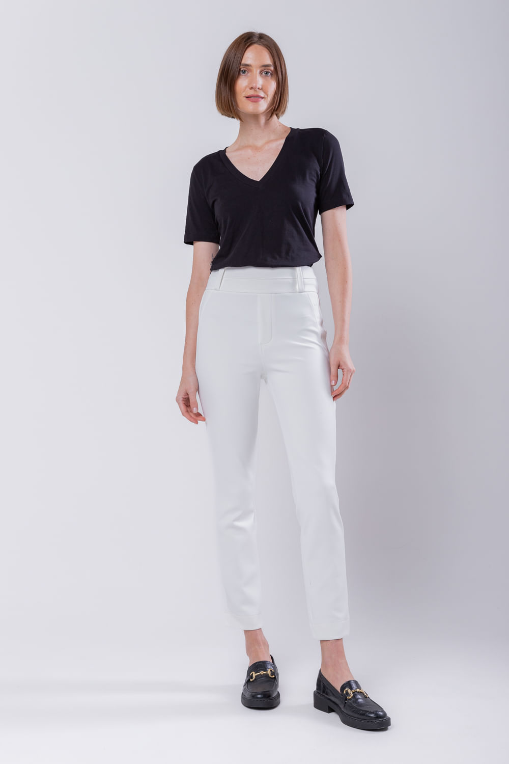 Hidrogênio - ELOA FISHERMAN PANTS OFF WHITE - 19574018