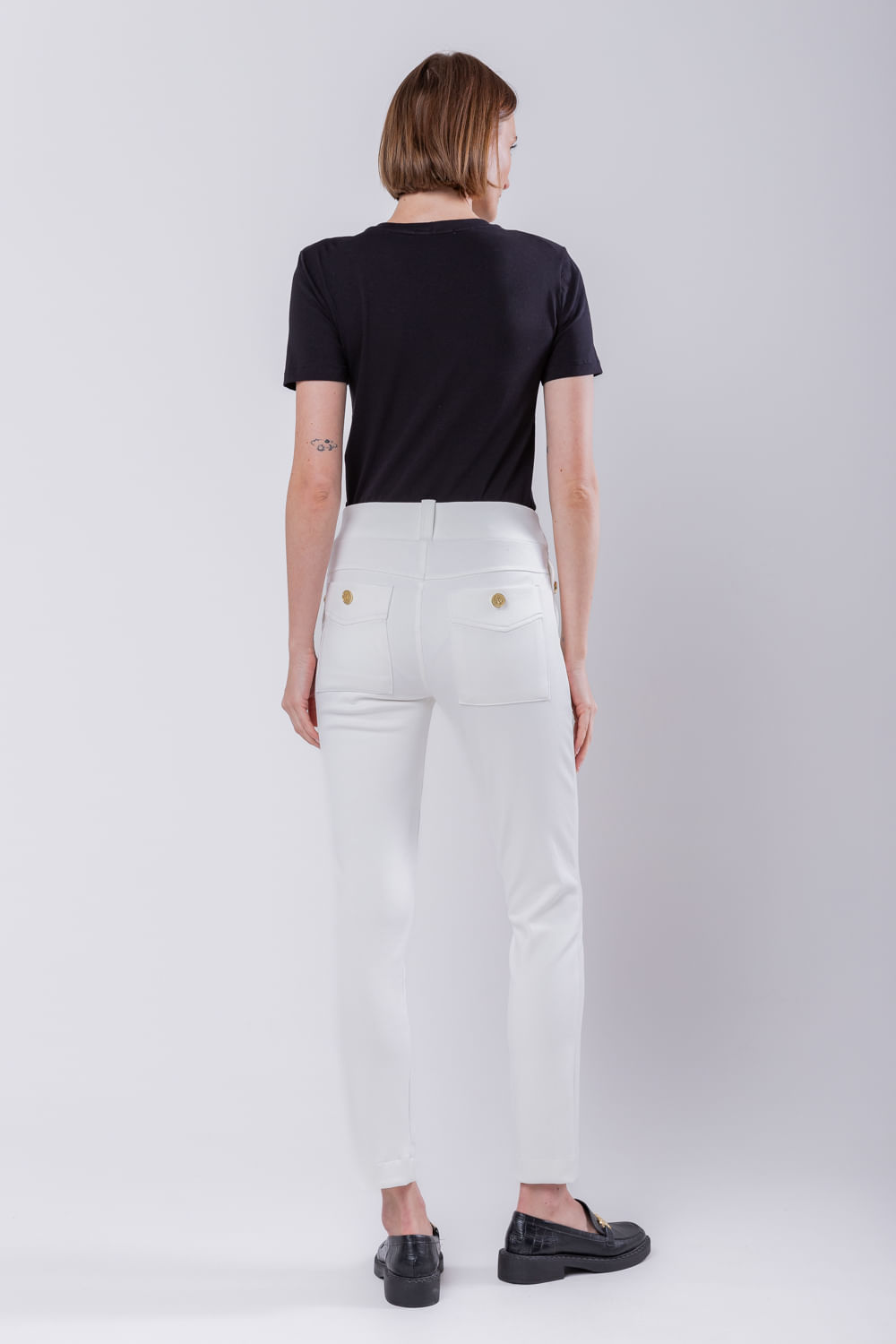 Hidrogênio - CALÇA  NORMA PESCADOR OFF WHITE - 19462018