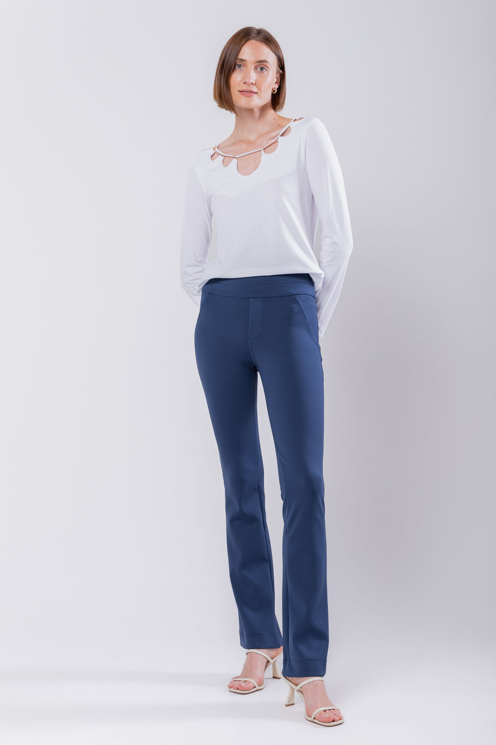 Hidrogênio - MARINO FRANCESCA BALLERINA PANTS - 19572004