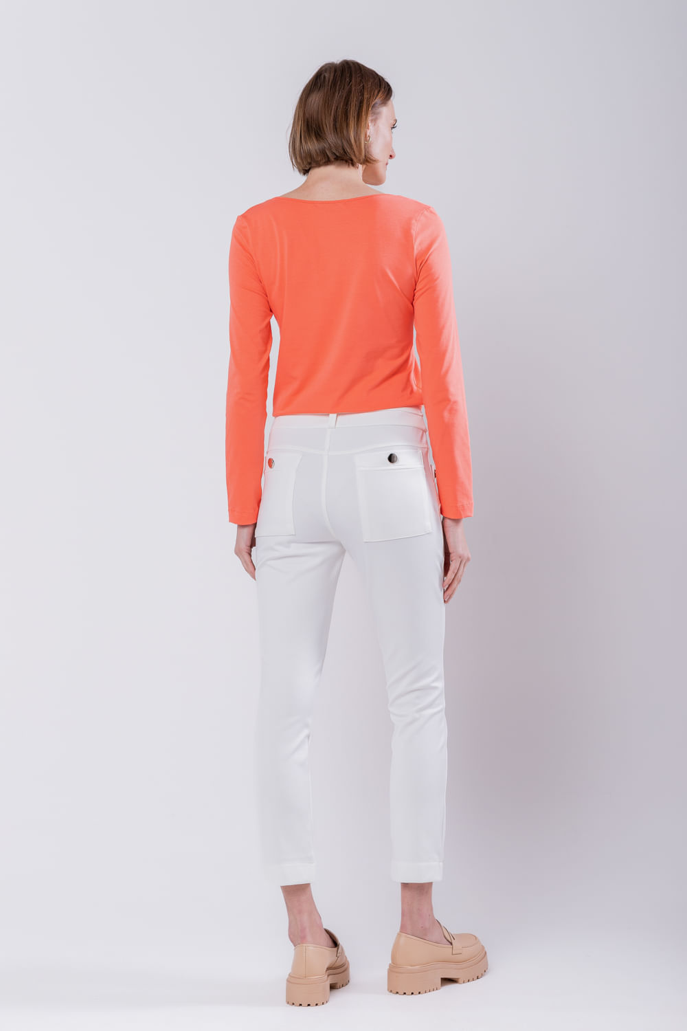 Hidrogênio - CALÇA PESCADOR CAMILA OFF WHITE - 19510018