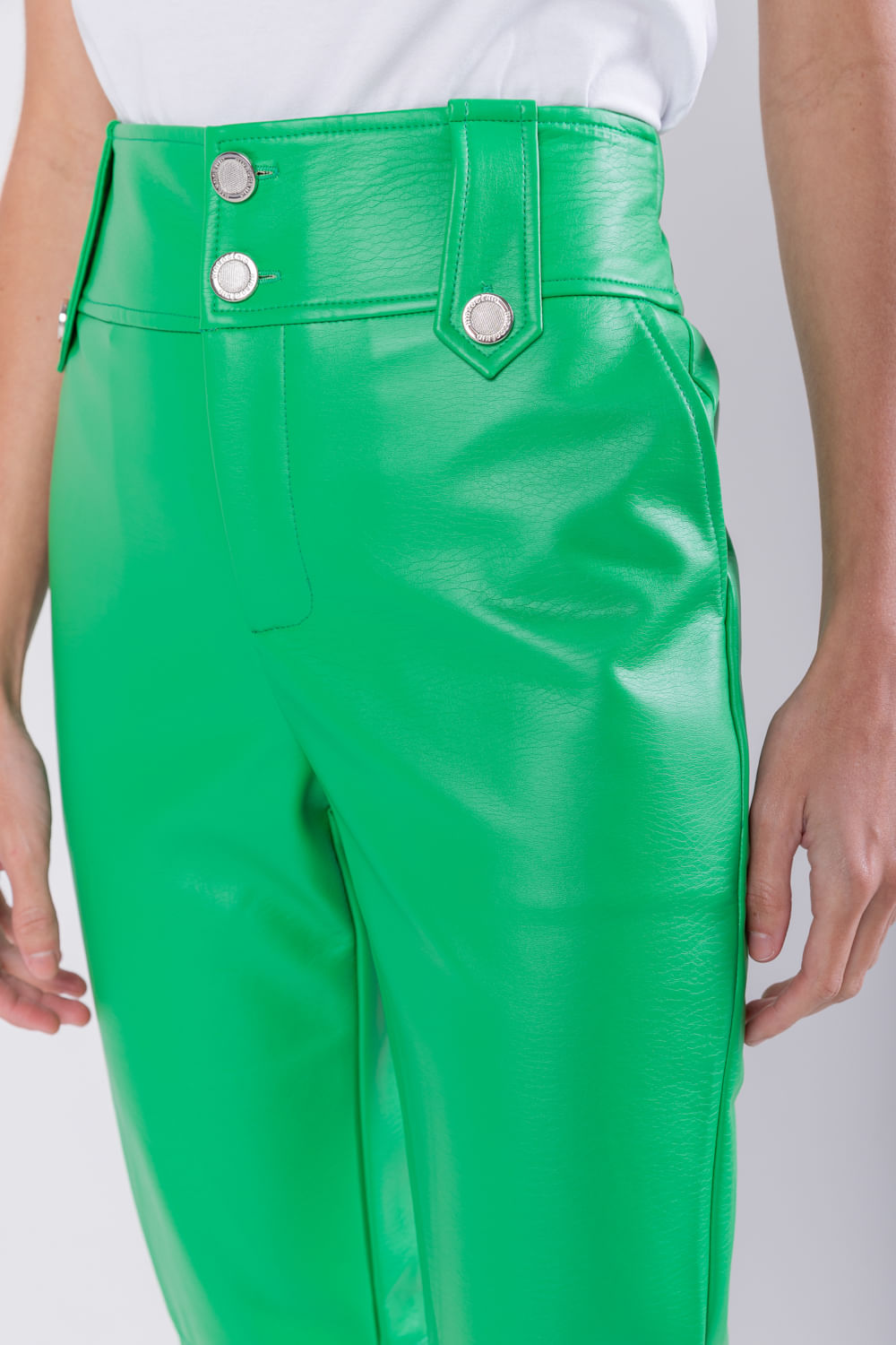 Hidrogênio - KAREN HILLS GREEN FISHER PANTS - 19746500