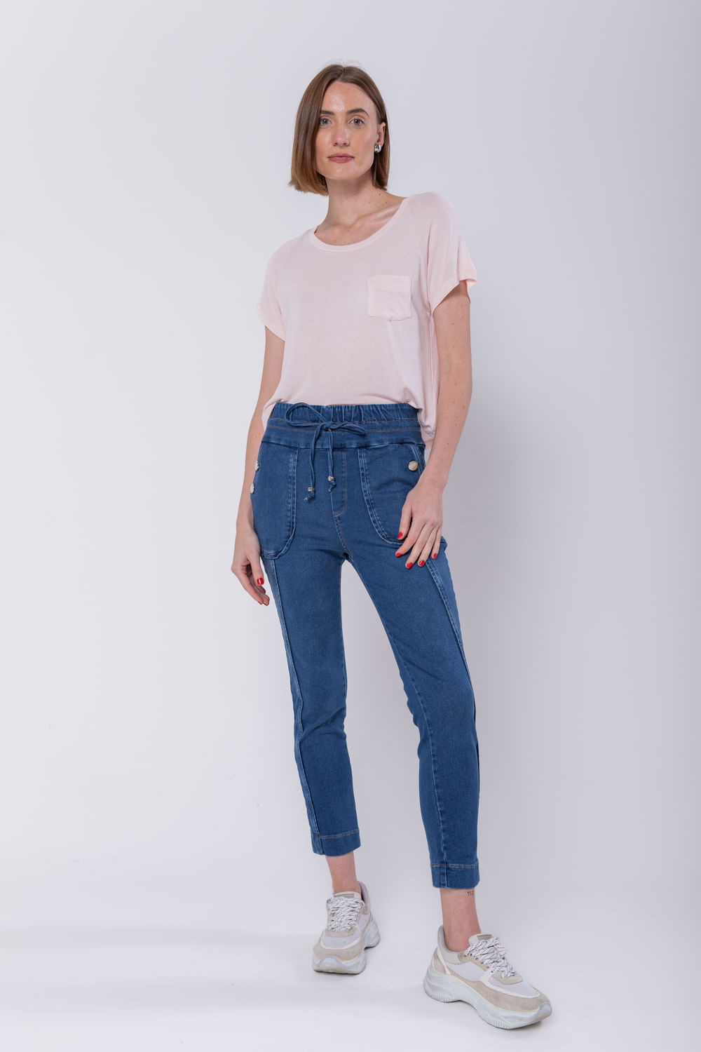 Hidrogênio - CALÇA JOGGER SORAIA JEANS - 19600042