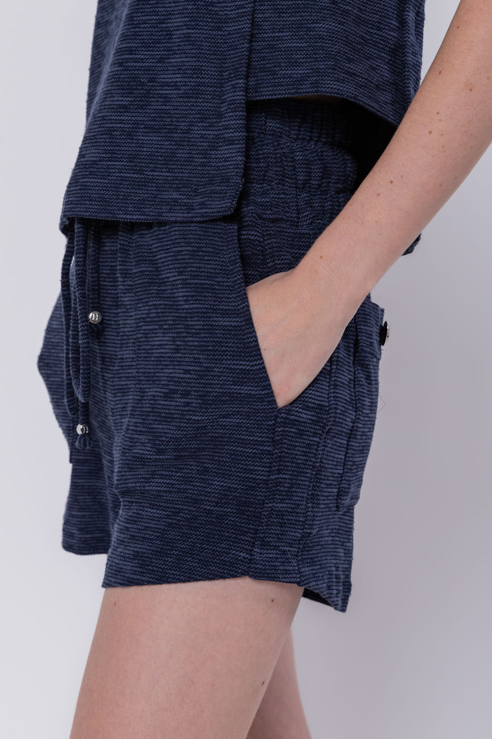 Hidrogênio - MARINE TIE SHORTS - 19809004