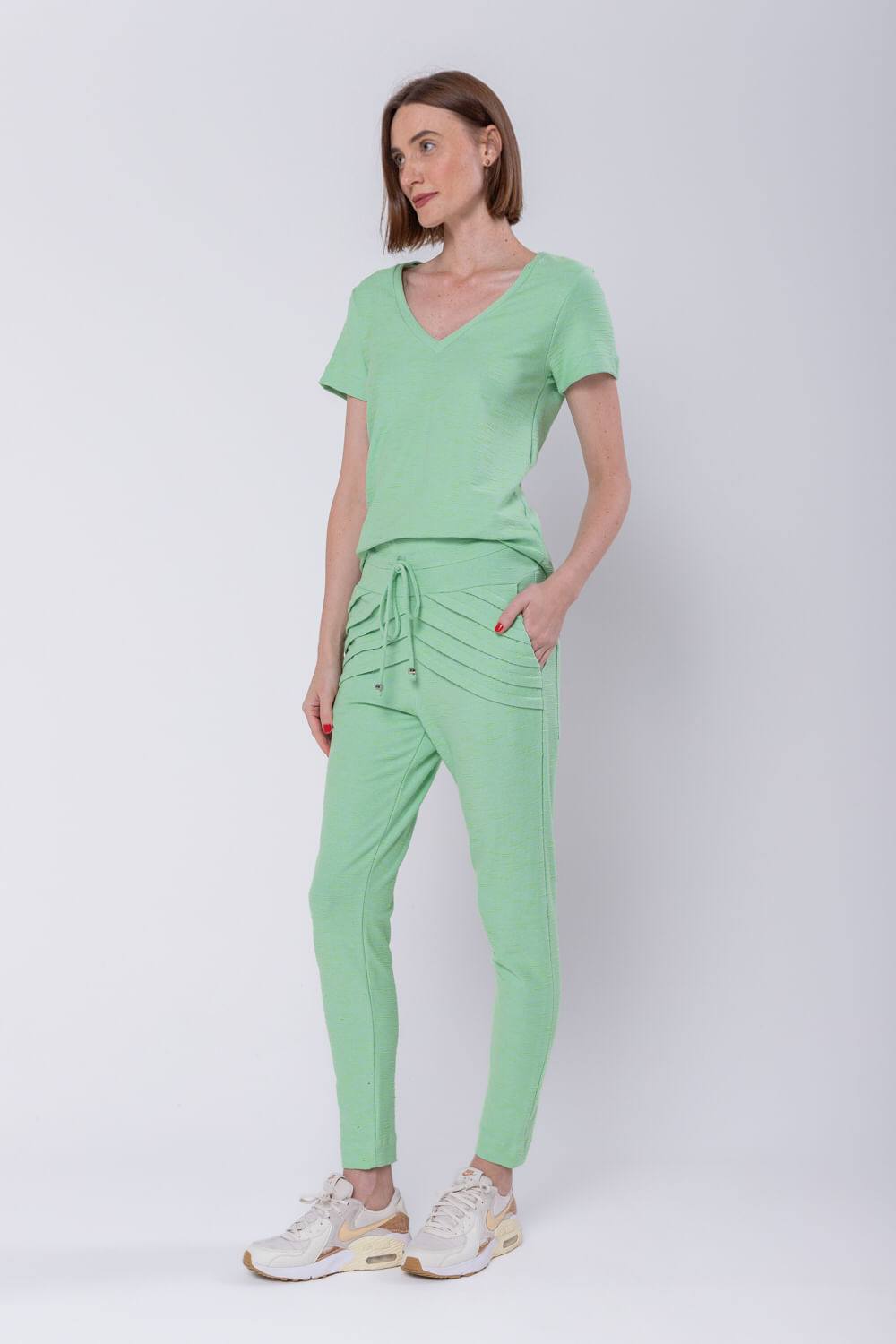 Hidrogênio - MARIANA JOGGER PANTS LIGHT GREEN - 18448462