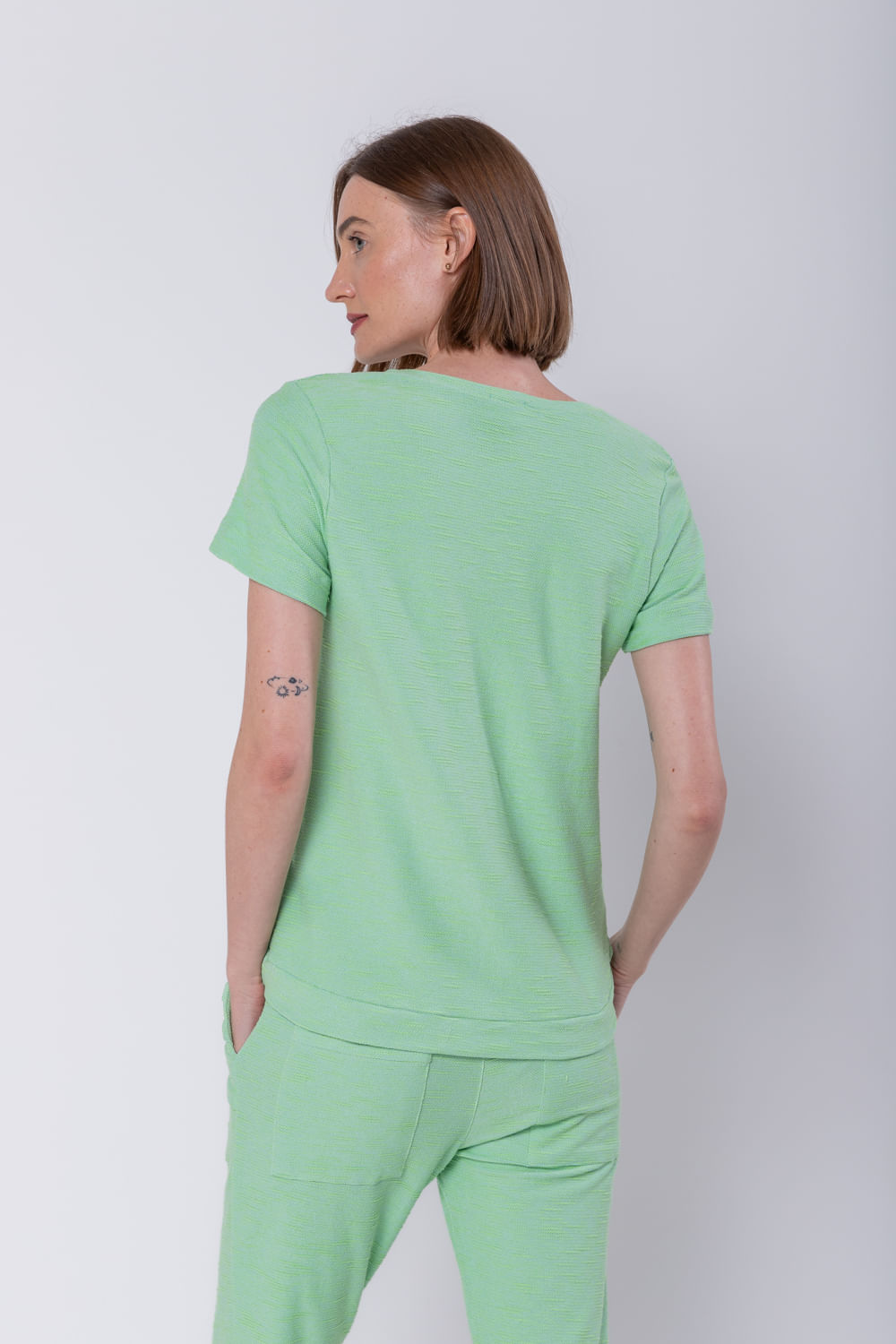 Hidrogênio - LIGHT GREEN SWEATSHIRT - 18455462