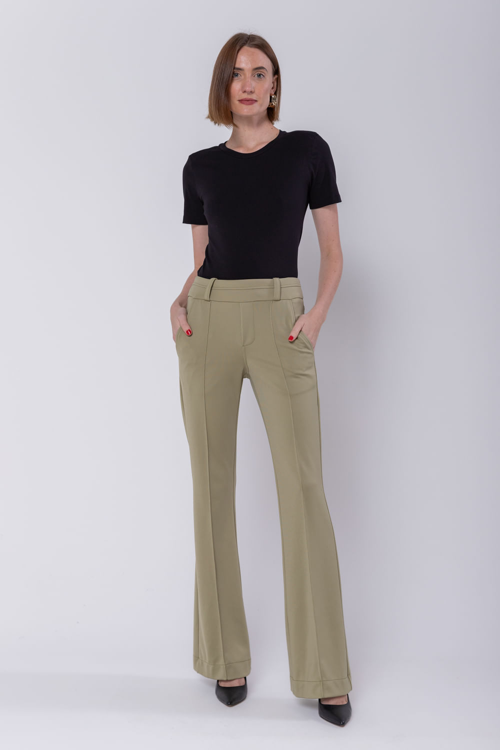 Hidrogênio - PINK STRAIGHT PANTS MANGUE - 19480502