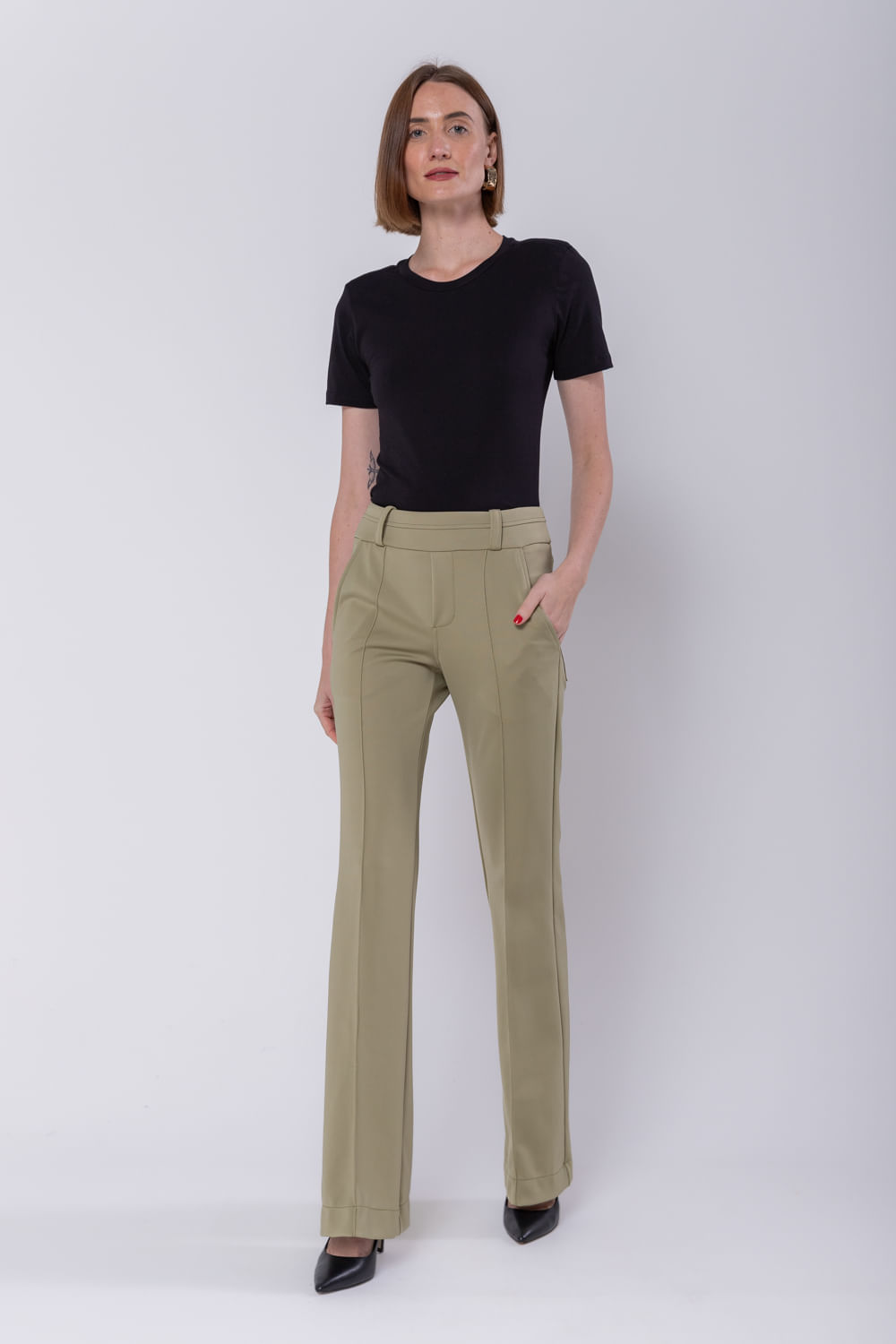 Hidrogênio - PINK STRAIGHT PANTS MANGUE - 19480502