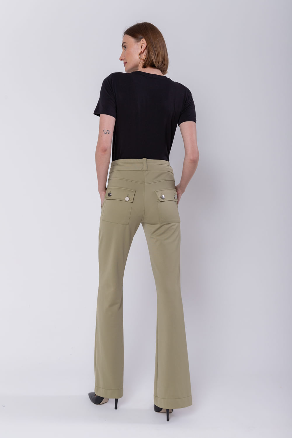 Hidrogênio - PINK STRAIGHT PANTS MANGUE - 19480502