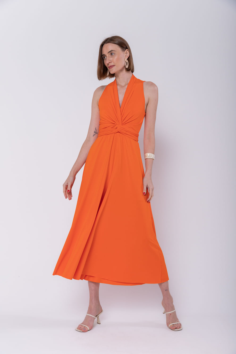 Hidrogênio - TANGERINE PANTACOURT WORLDWIDE JUMPSUIT - 19778387