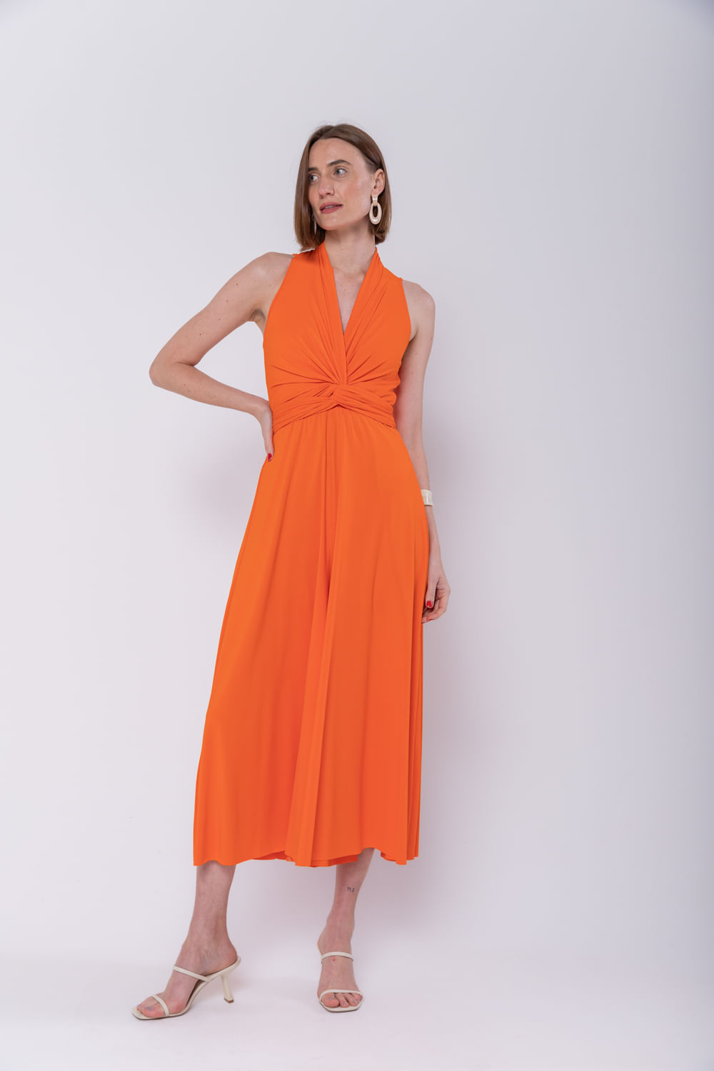 Hidrogênio - TANGERINE PANTACOURT WORLDWIDE JUMPSUIT - 19778387