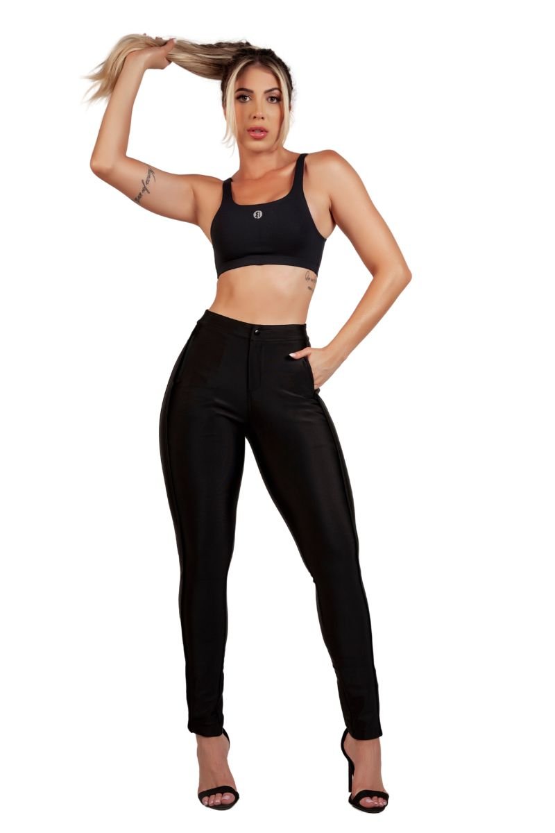 Garotafit - Black Riding Pants - FUS298AG