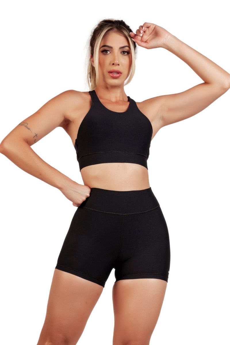 Garotafit - Set Porto Novo Black - SCJ65AG