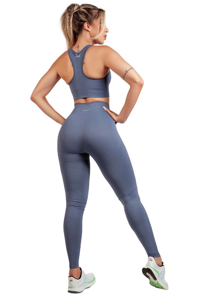 Garotafit - Calça Legging Seamless Australia Azul - FUS464LG