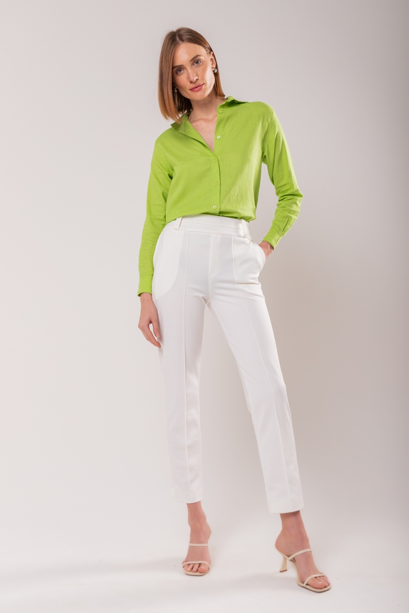 Hidrogênio - FISHERMAN PANTS MICAELLA OFF WHITE - 19616018