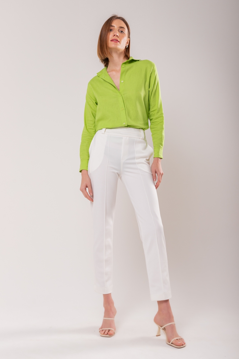 Hidrogênio - FISHERMAN PANTS MICAELLA OFF WHITE - 19616018