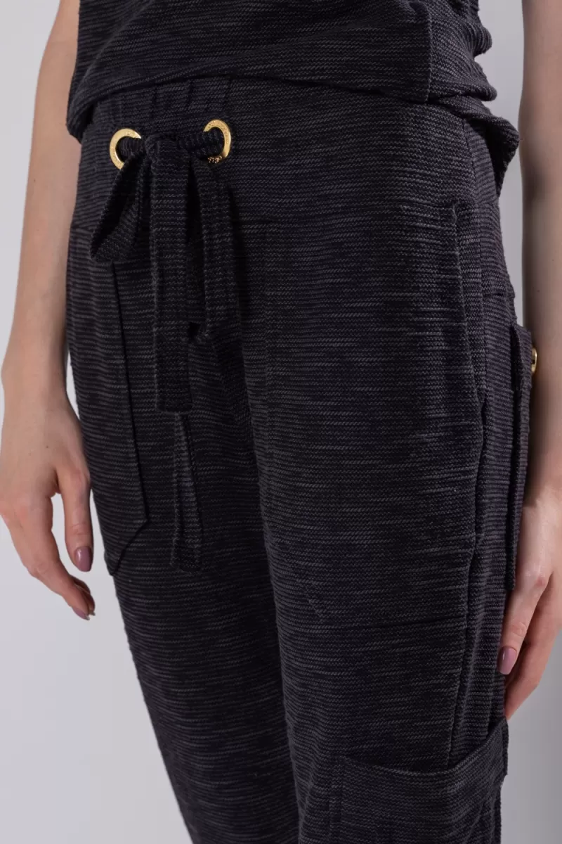 Hidrogênio - BLACK MARILENY JOGGER PANTS - 19757 Hidrogênio - BLACK MARILENY JOGGER PANTS - 19757