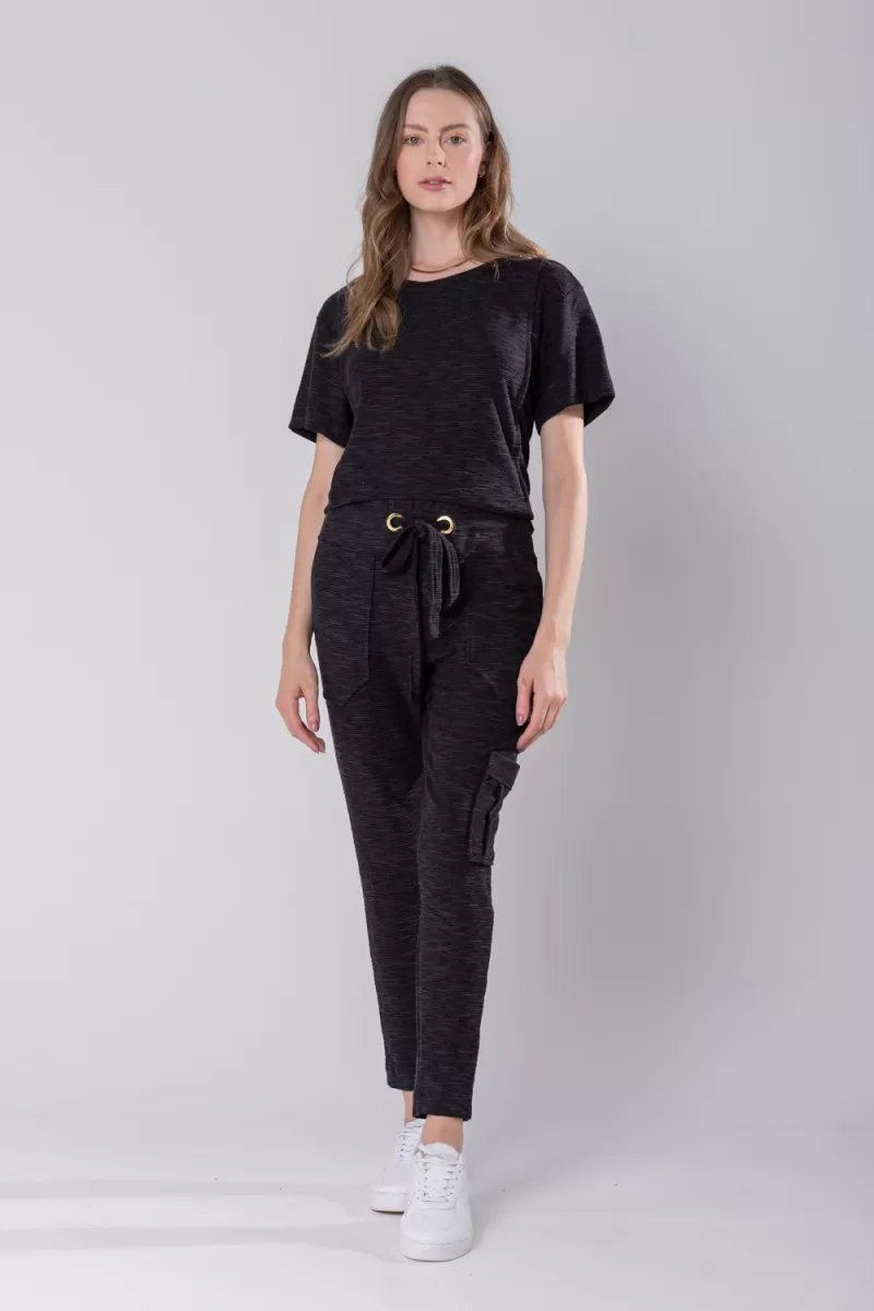 Hidrogênio - BLACK MARILENY JOGGER PANTS - 19757 Hidrogênio - BLACK MARILENY JOGGER PANTS - 19757