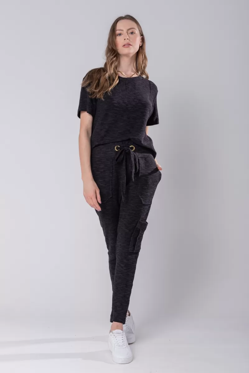 Hidrogênio - BLACK MARILENY JOGGER PANTS - 19757 Hidrogênio - BLACK MARILENY JOGGER PANTS - 19757