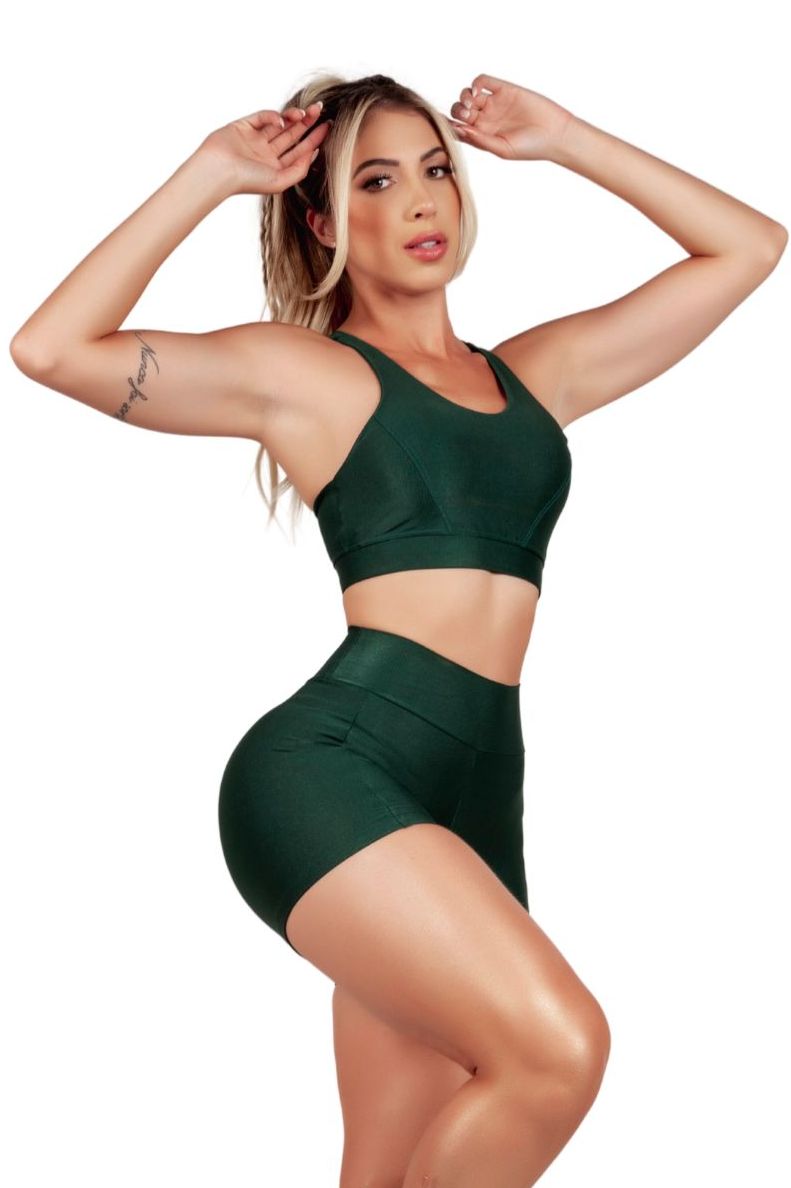 Garotafit - Top Green Chad - TOB79H