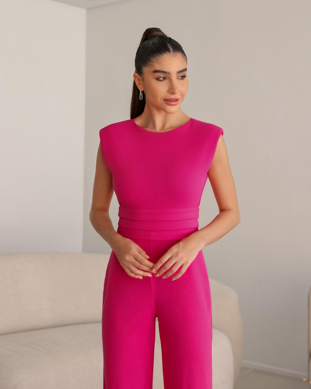 Dot Clothing - Jumpsuit Dot Clothing Layers Pink - 2064PINK