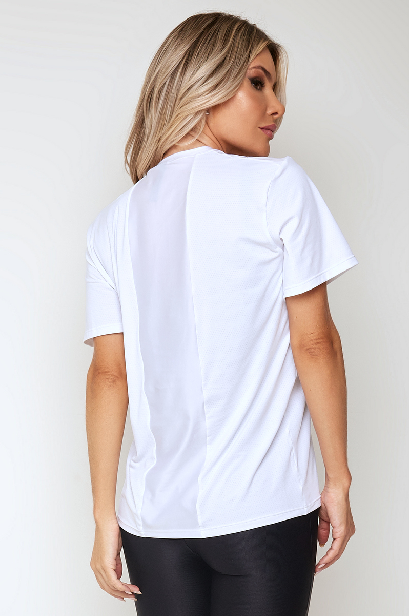 Lets Gym - Camiseta Fundamental Branco - 2144BR