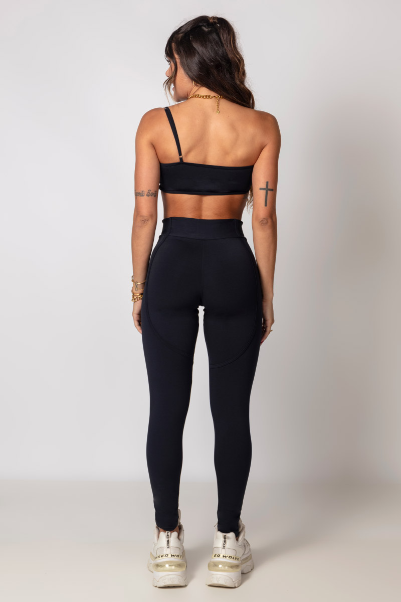 Hipkini - Pov Leggings: Gym Summer Black with Cutouts - 33330234