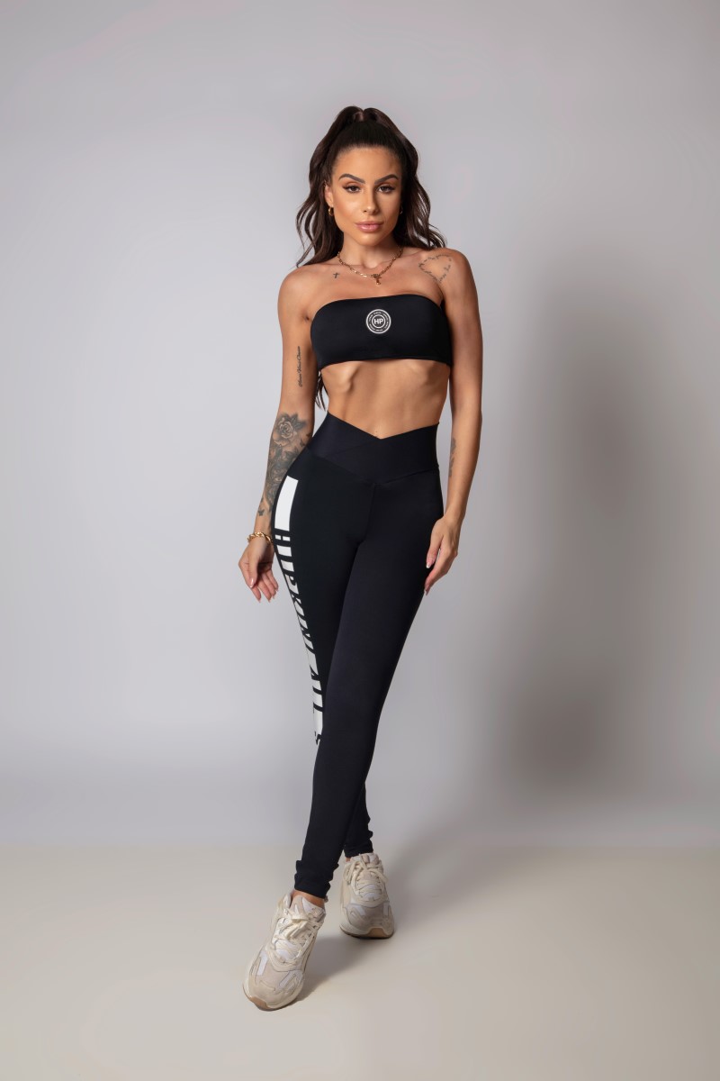 Hipkini - Top Strong Sem Alça Preto - 33330235