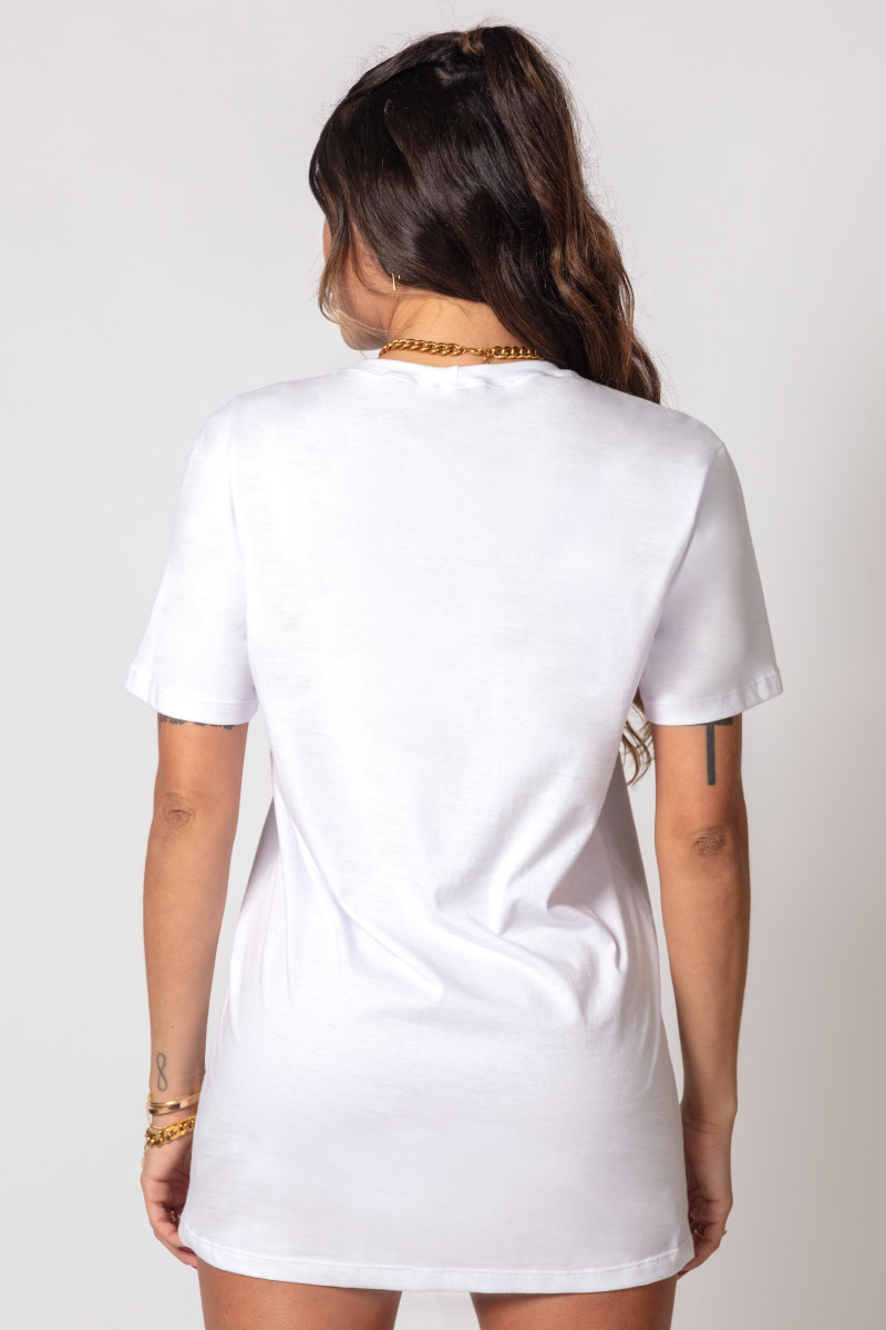 Hipkini - Large T-Shirt Pov: Gym Summer White with Silk - 33330228