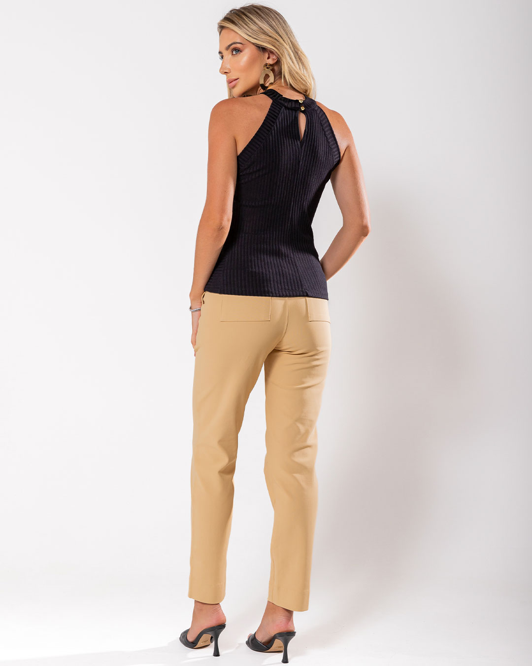 Miss Misses - Pants Miss Misses Tailoring With Pockets Beige - 54068215