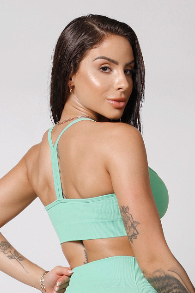 Hipkini - Pov Top: Gym Summer Seamless Green - 33330154