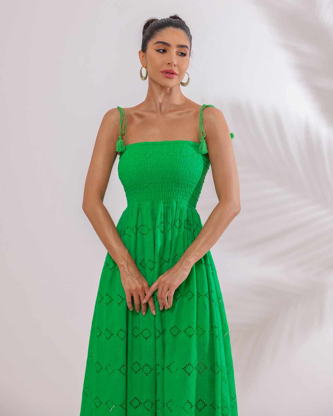 Dot Clothing - Vestido Dot Clothing Longuete Verde - 2125VERDE