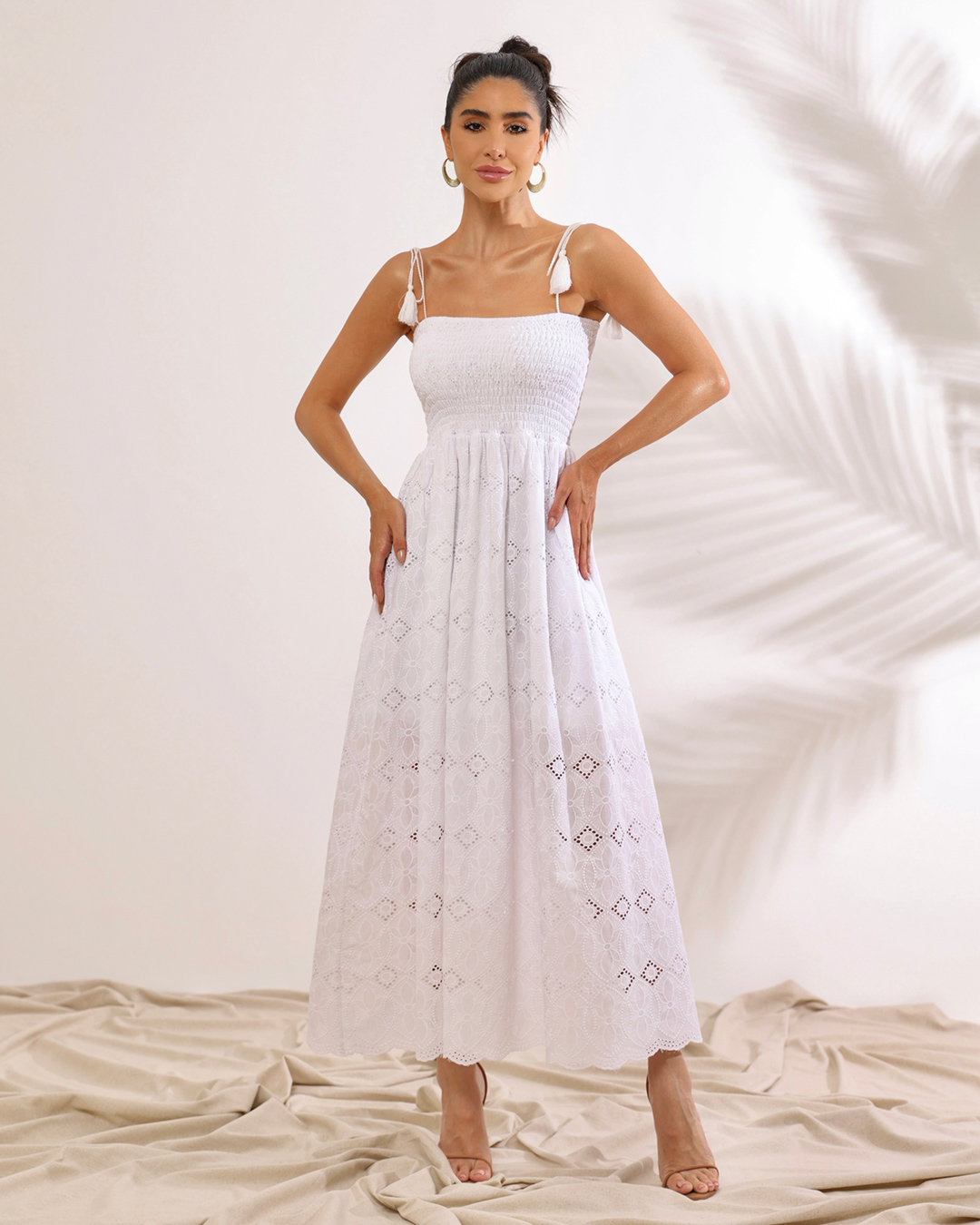 Dot Clothing - Dress Dot Clothing Longuete Offwhite - 2125OFF