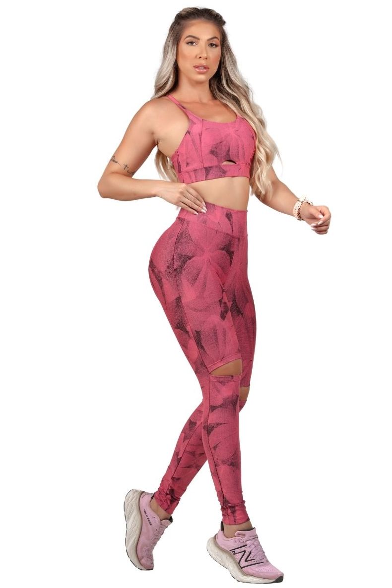 Garotafit - Pink Haiti Set - FCS306DG