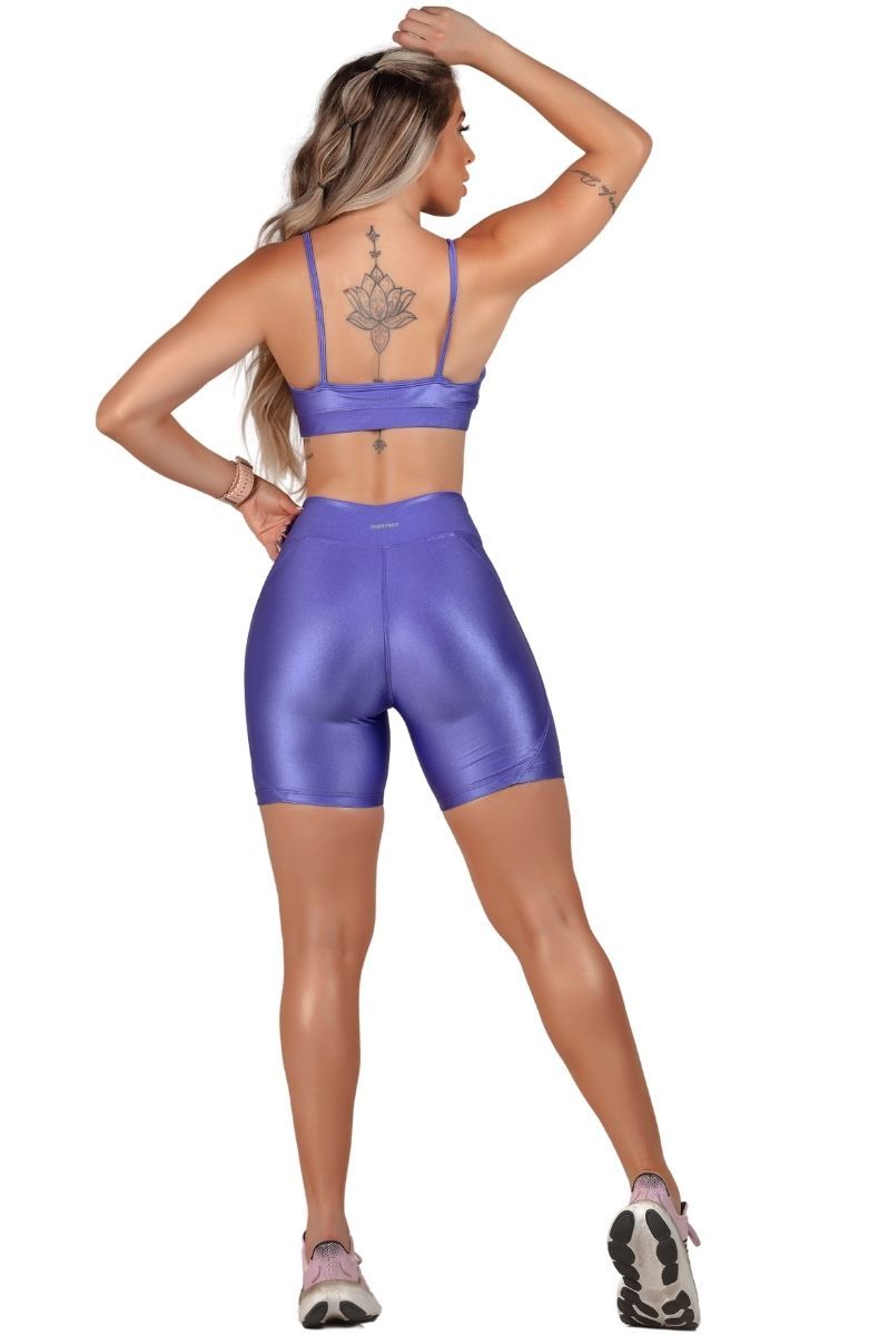 Garotafit - Lilac Ethiopia Shorts - SH526PLG