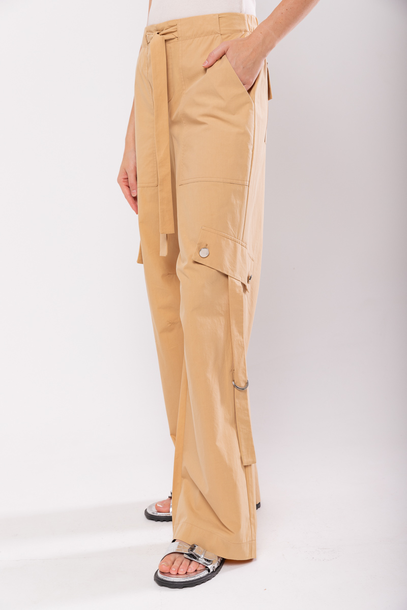 Hidrogênio - MURIEL CARGO WHEAT PARACHUTES PANTS - 19765343