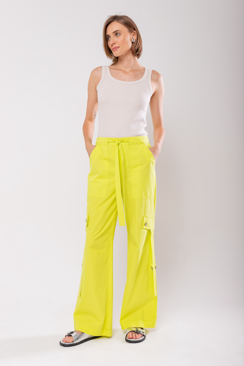 Hidrogênio - MURIEL CARGO WHEAT PARACHUTES PANTS - 19765524