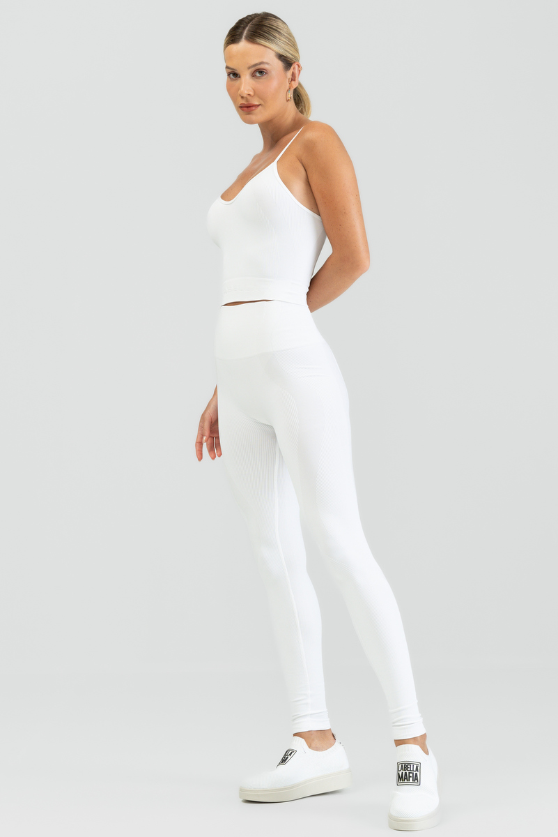 Labellamafia - Labellamafia White Seamless Legging - 32518