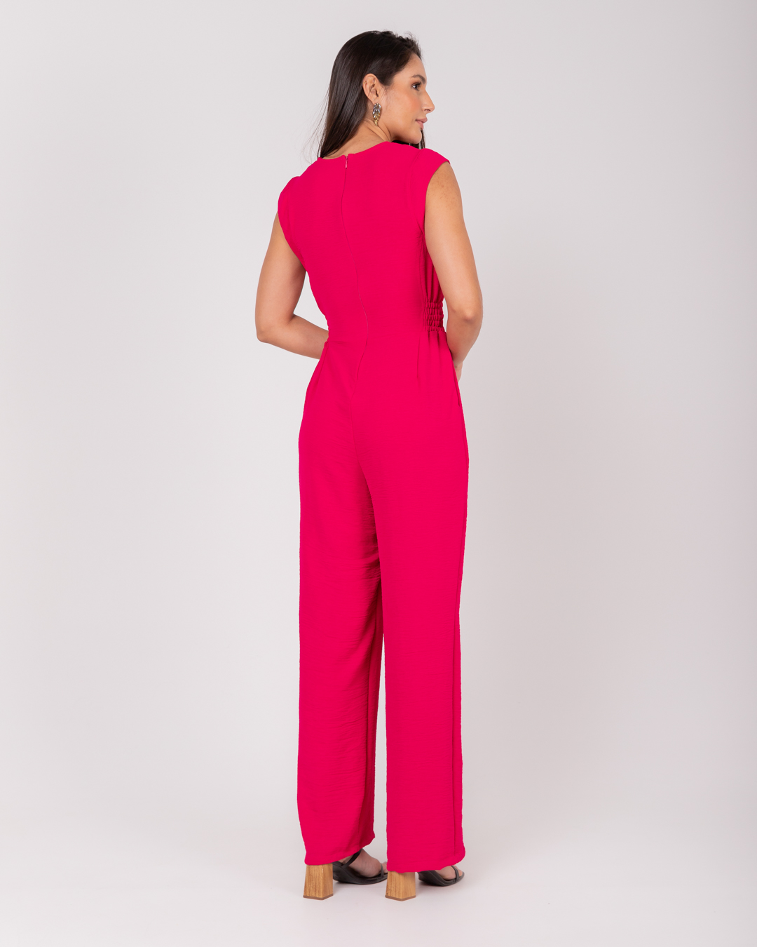 Miss Misses - Jumpsuit Miss Misses Buckle With Zipper Pink - 54033PINK