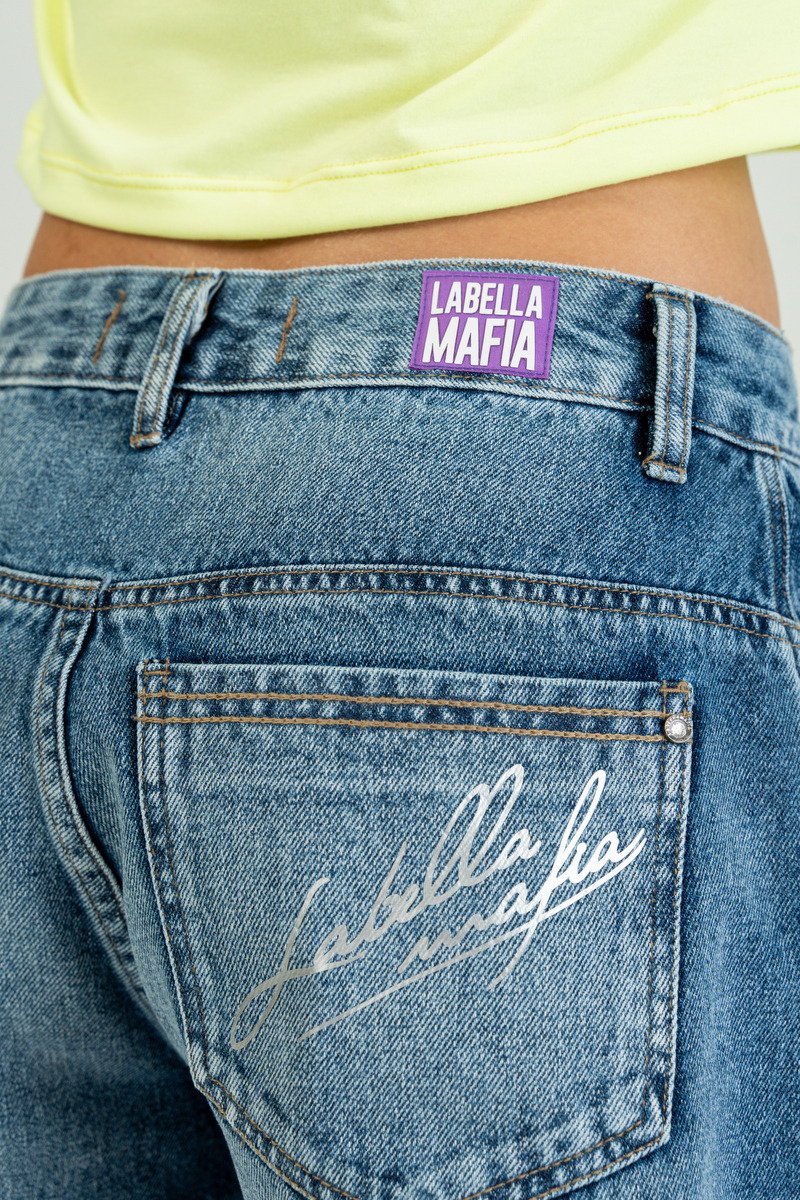 Labellamafia - Labellamafia Fashion Denim Jeans Shorts - 29730