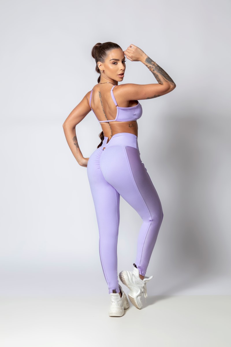 Hipkini - Lilac Sporty Style Legging - 33330274