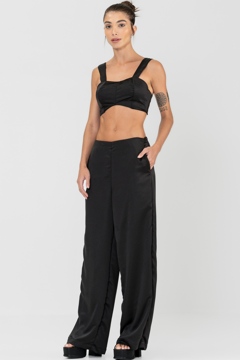 Labellamafia - Conjunto Top e Calça Stimulus Preto Labellamafia - 30225