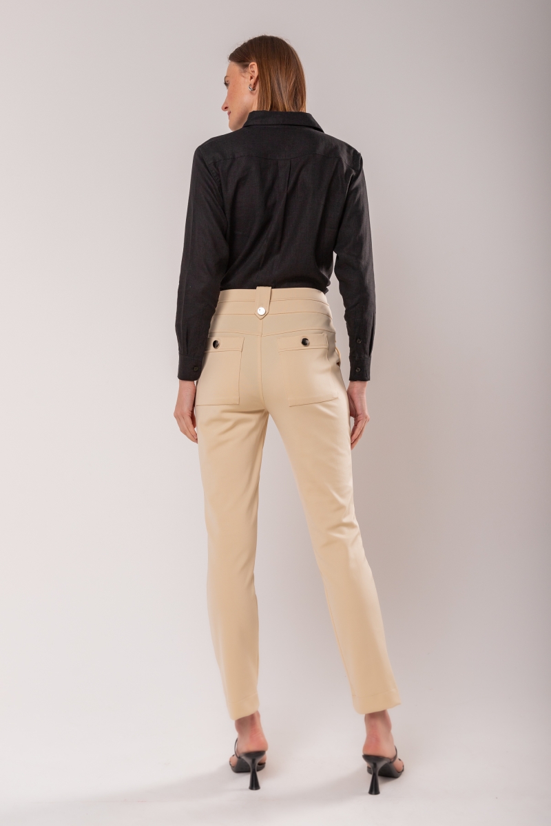 Hidrogênio - DOMINGAS FISHERMAN PANTS CREAM - 19503016