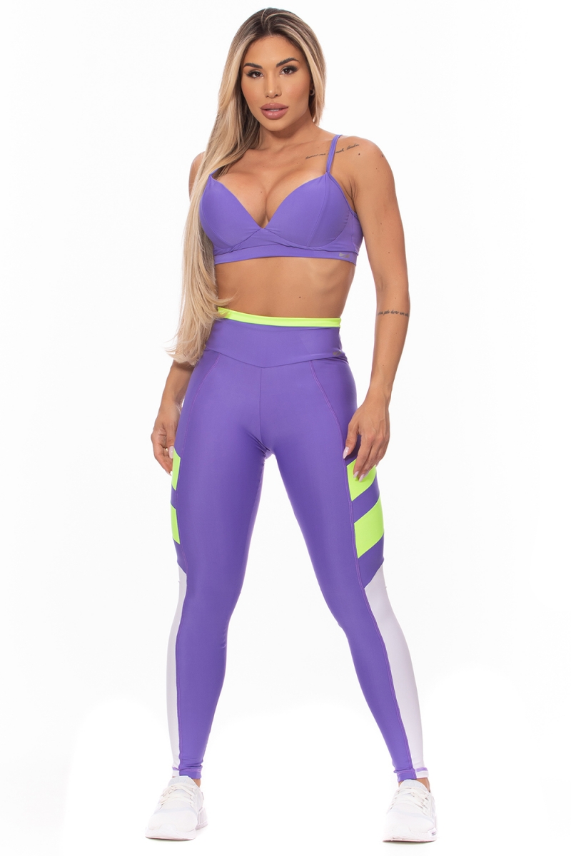 ZNG - CALÇA FITZONE PURPLE - CIG711