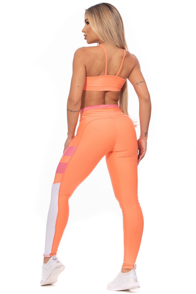 ZNG - CALÇA FITZONE ORANGE - CIG712