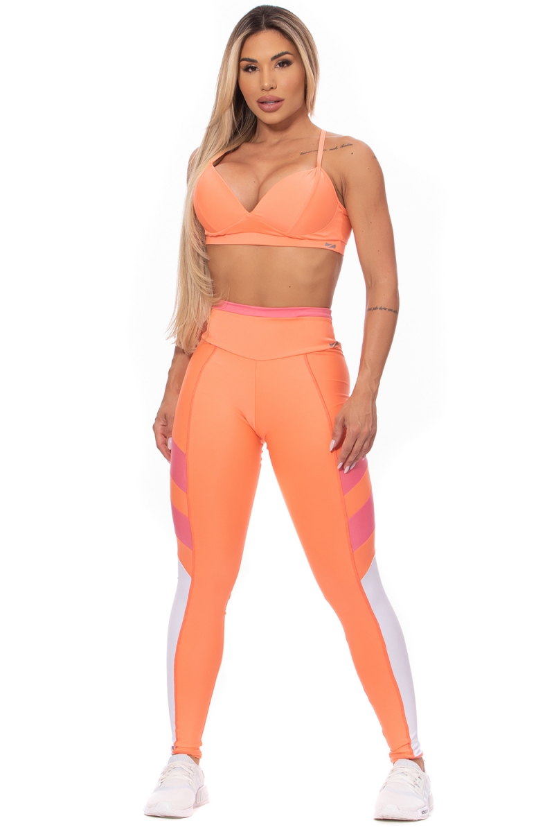 ZNG - CALÇA FITZONE ORANGE - CIG712