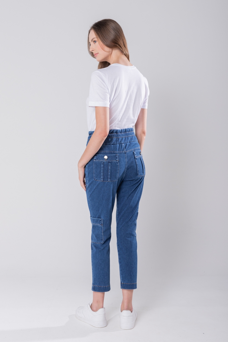 Hidrogênio - NAZARÉ JEANS JOGGER PANTS - 19828042