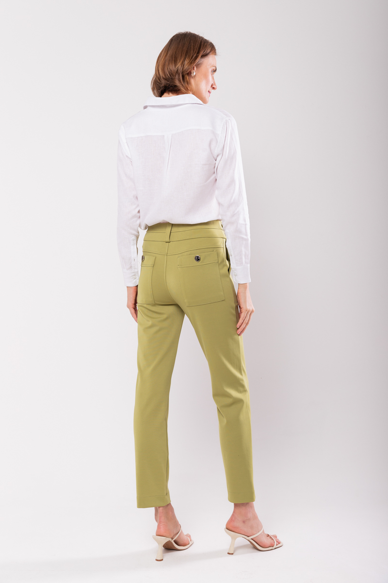 Hidrogênio - MICAELLA VERDE ARENA FISHERMAN PANTS - 19616514