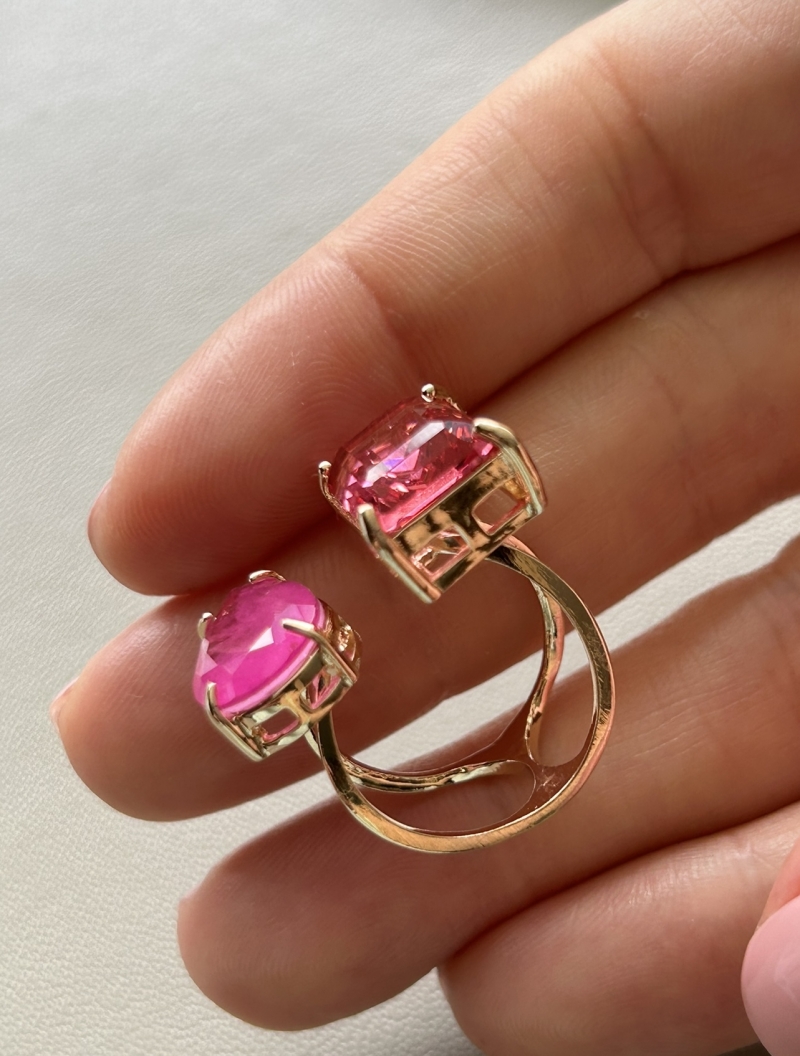 Mikabe - Pink Fusion Party Ring - MK1675