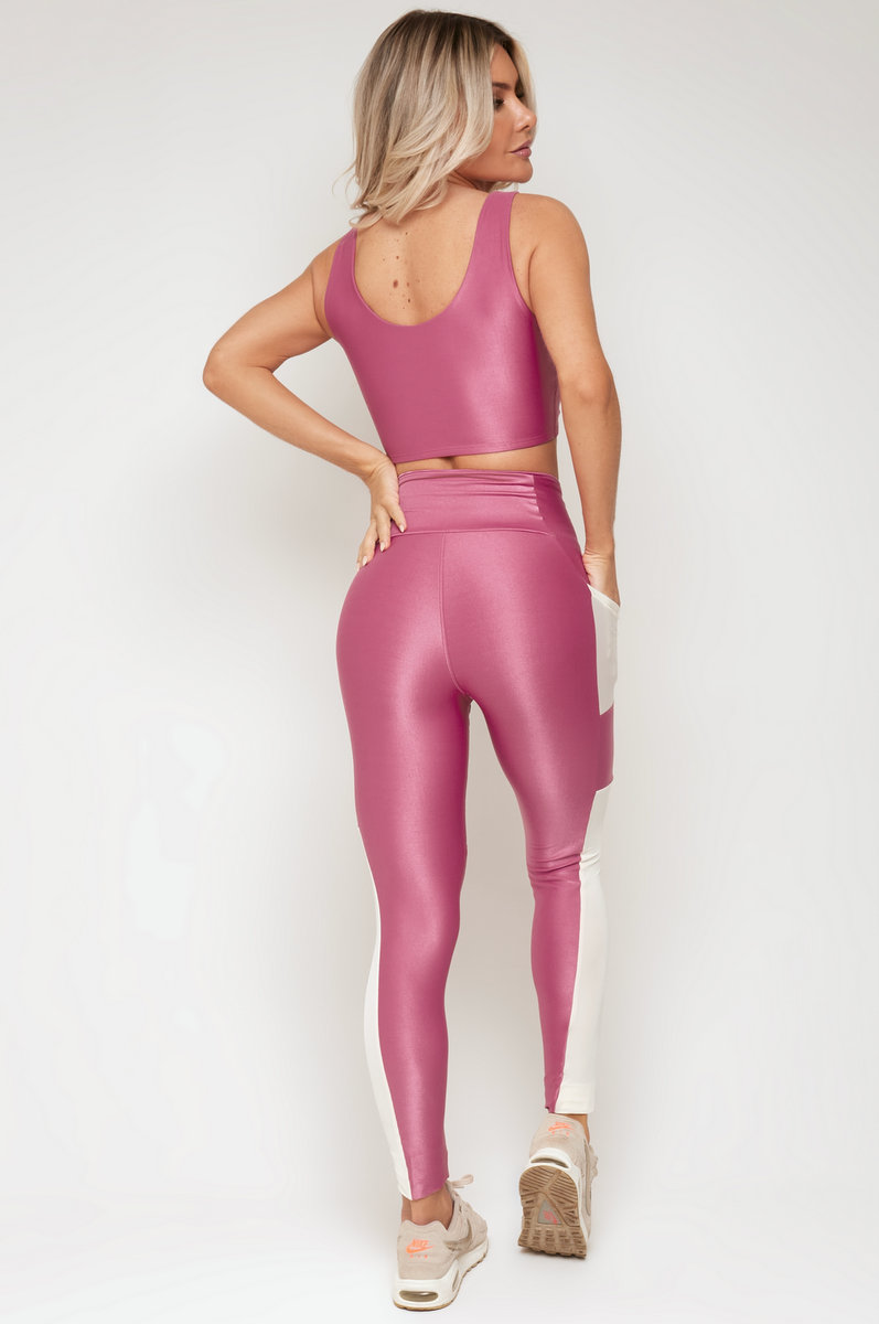 Lets Gym - Pink Play Leggings - 2136RO